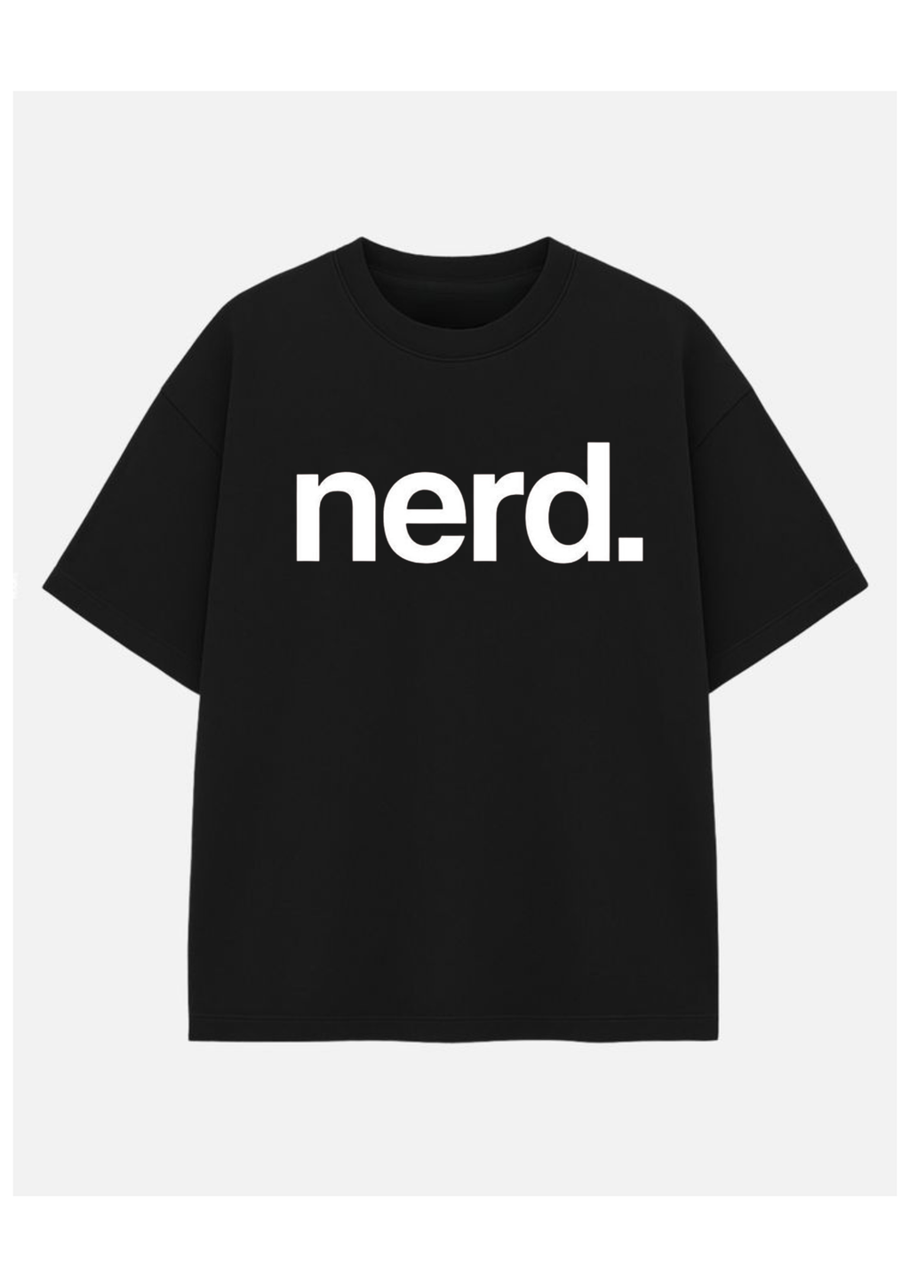 Nerd Oversized Statement Tee