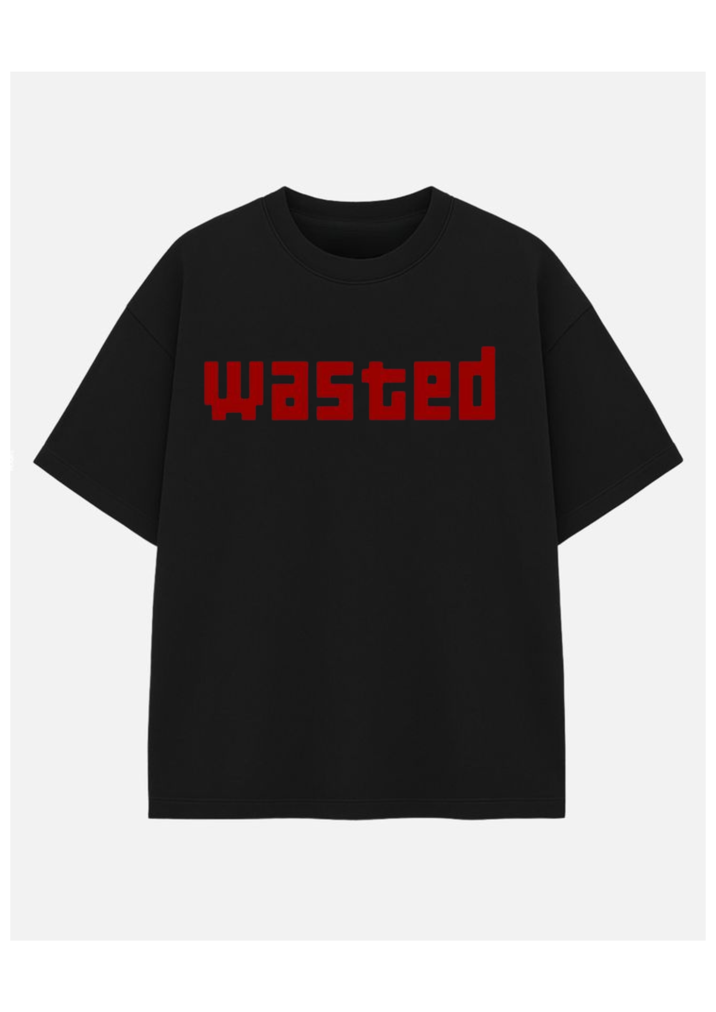Wasted Oversized Graphic Tee