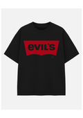 Evils Graphic Oversized Tee