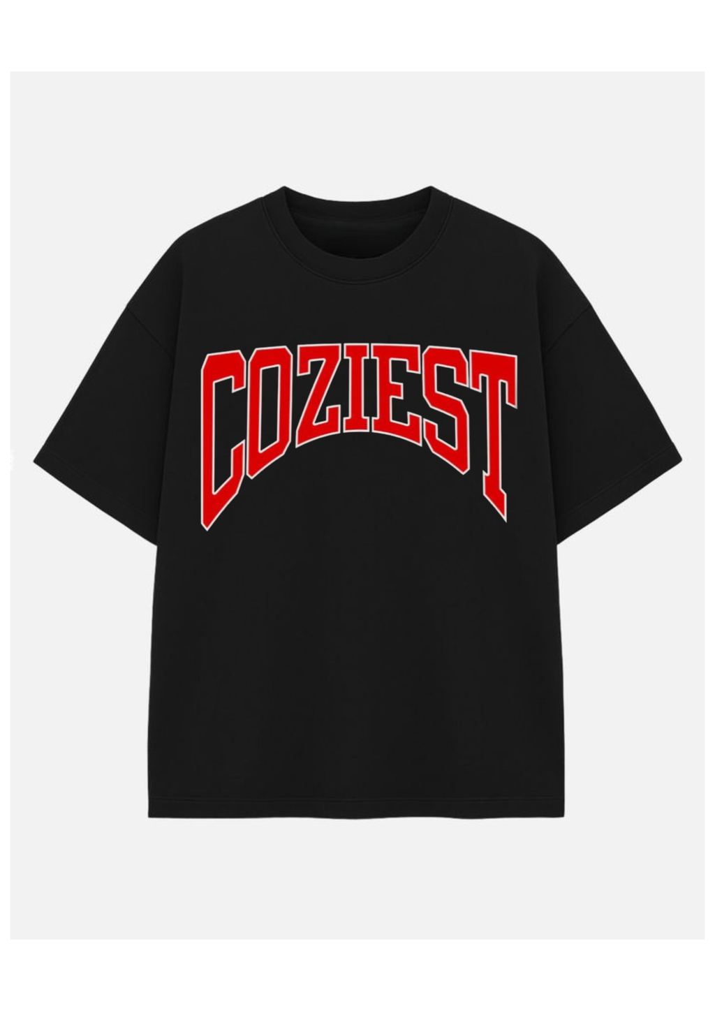 Coziest Oversized Graphic Tee