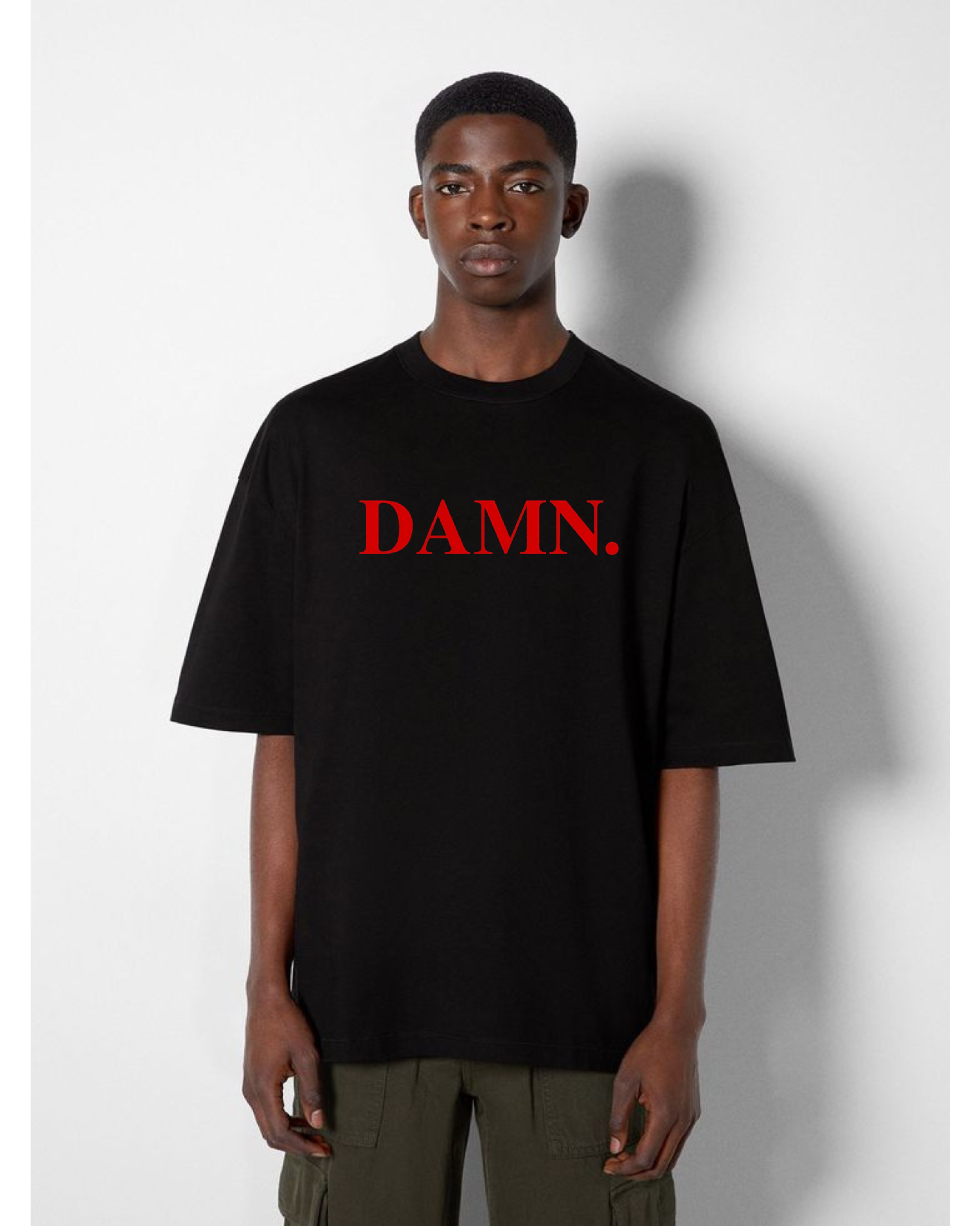 DAMN Statement Oversized Tee