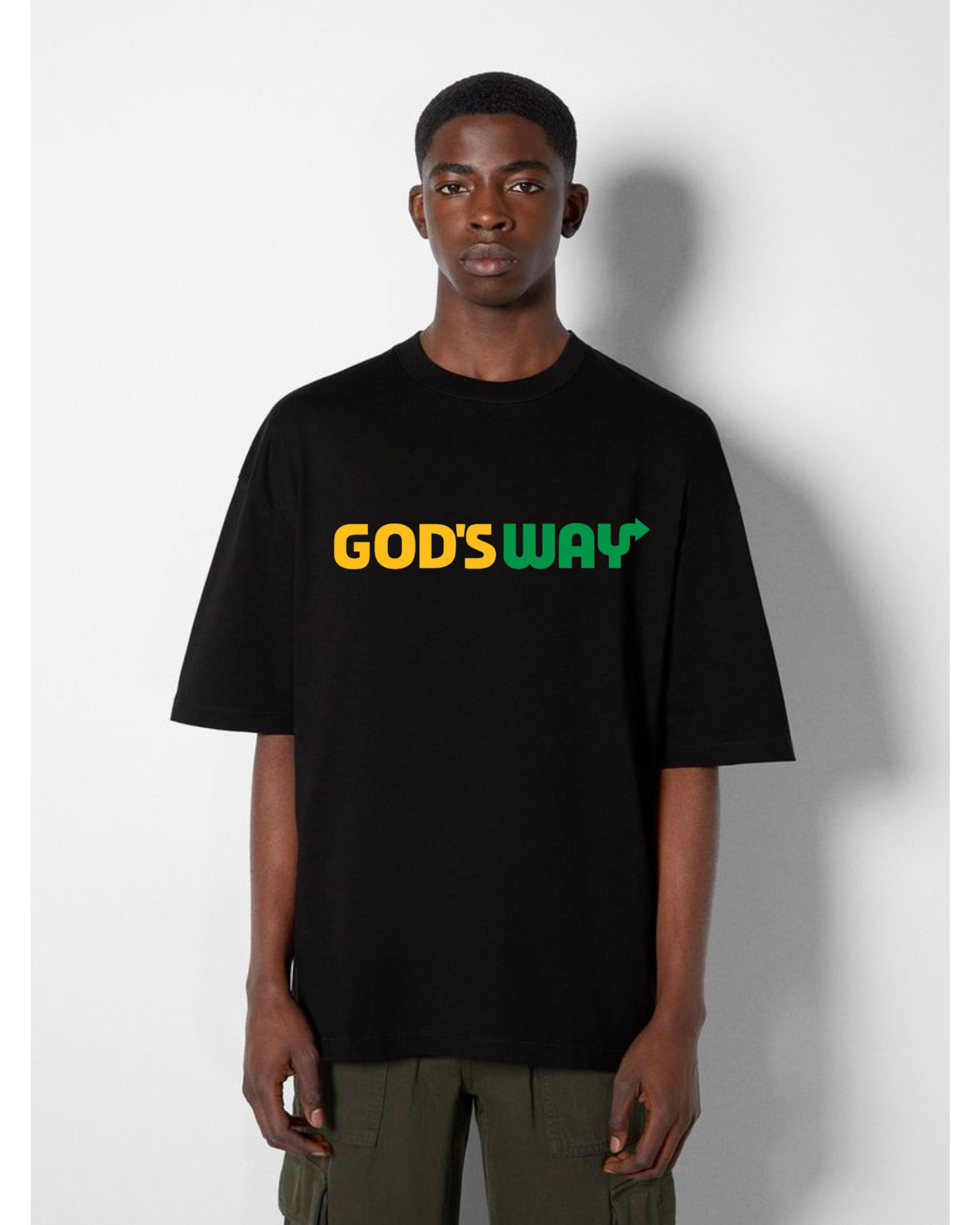 God’s Way Oversized Tee