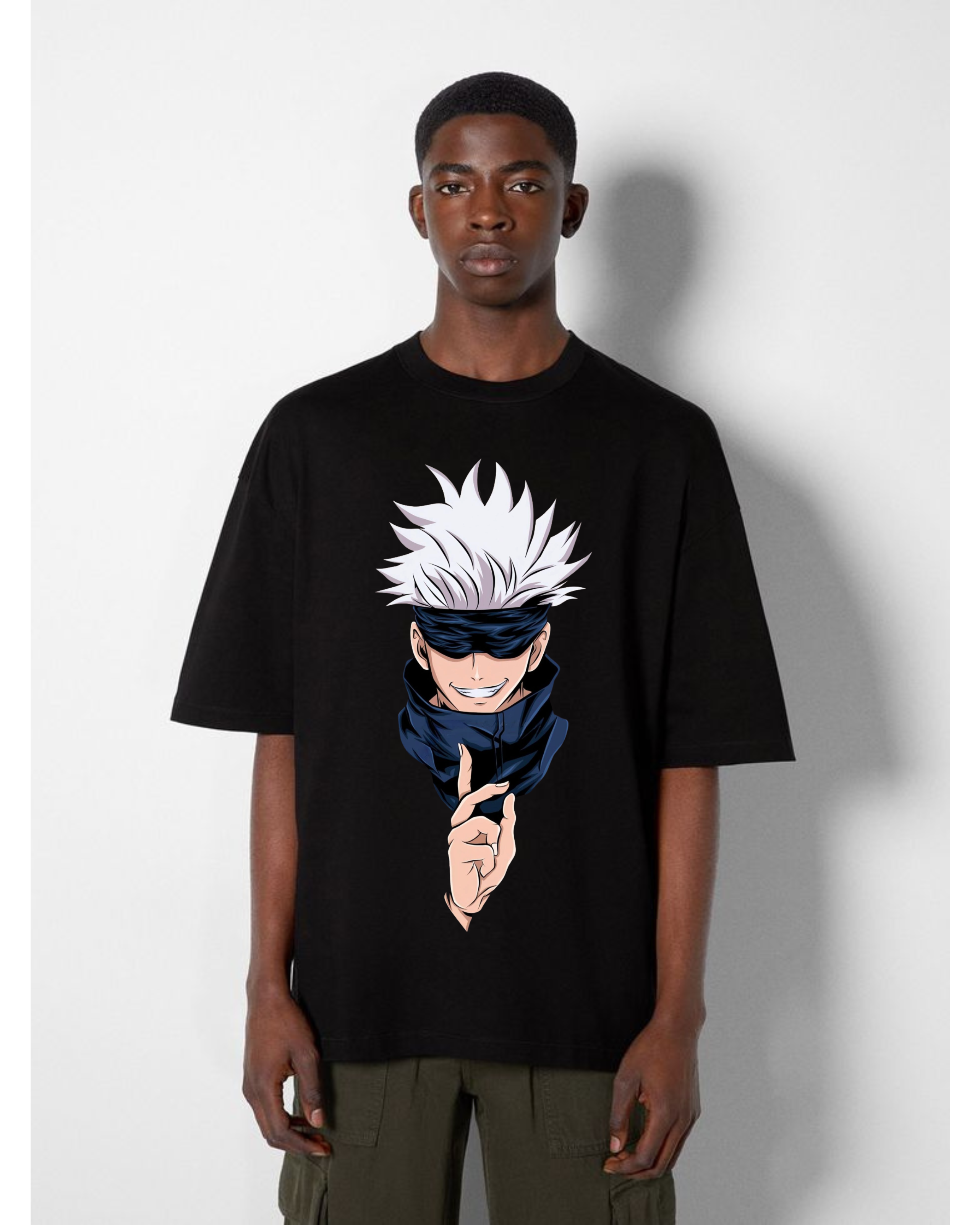 Satoru Gojo Anime Oversized Tee