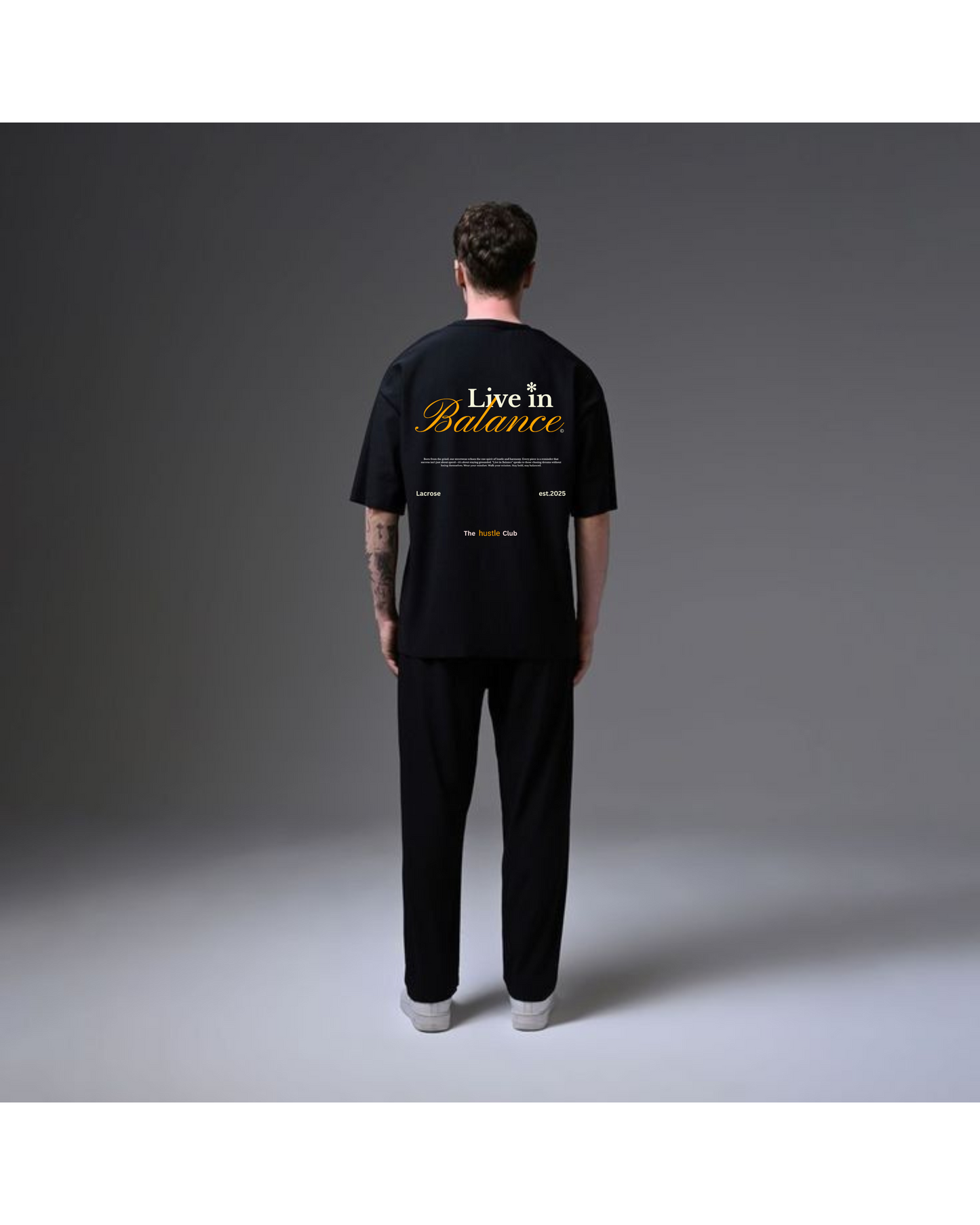 Live in Balance - Lacrose Premium Oversize t-shirt