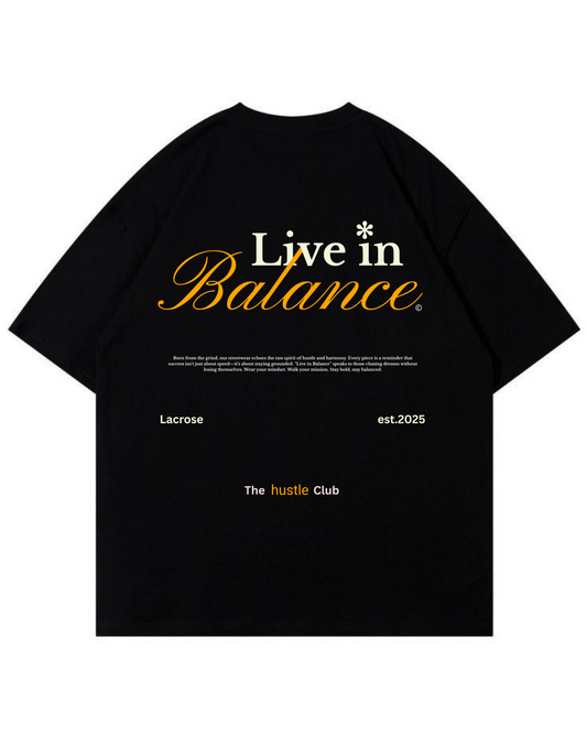 Live in Balance - Lacrose Premium Oversize t-shirt