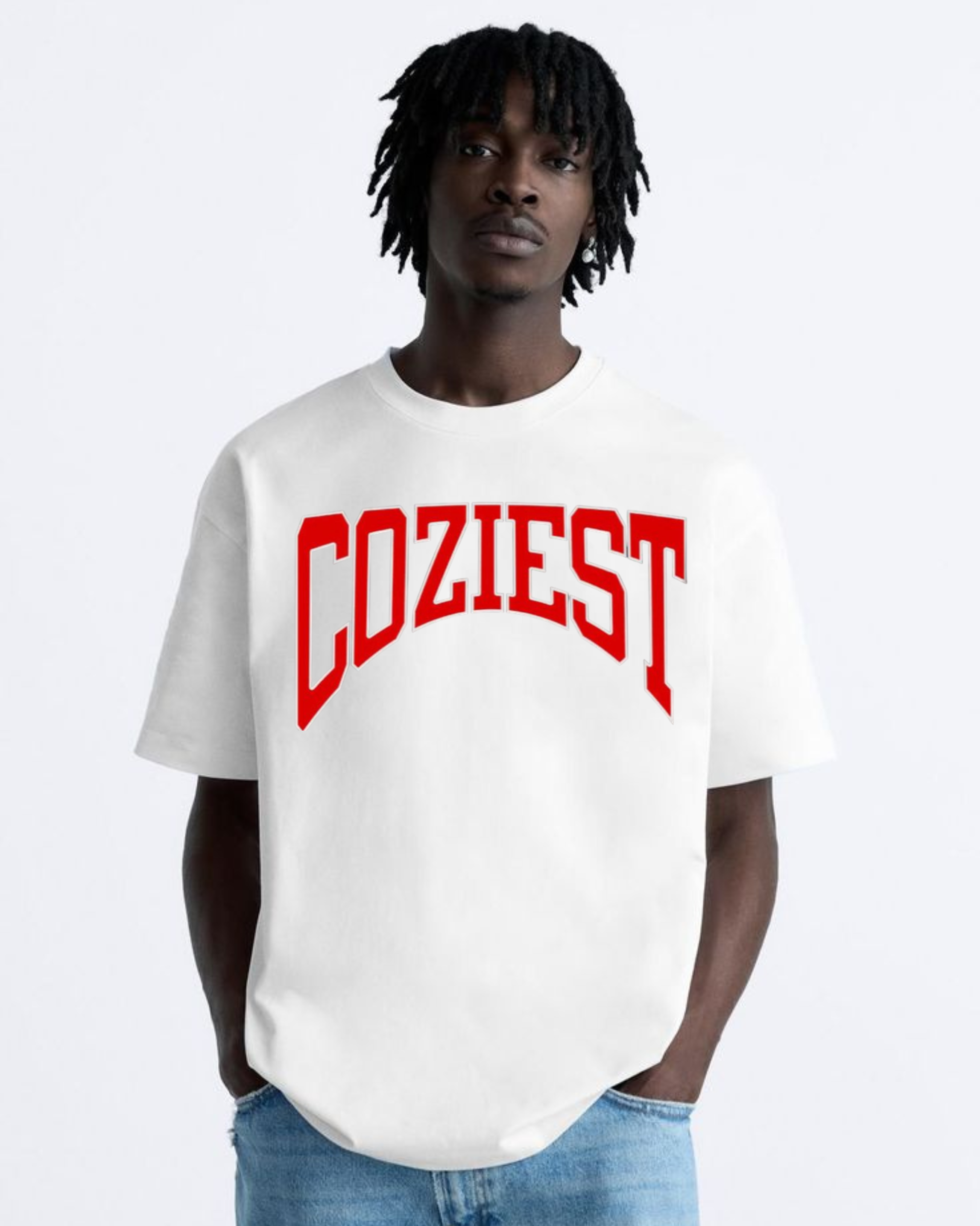 Coziest Oversized Graphic Tee