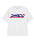 Snickers Style Oversized Graphic Tee