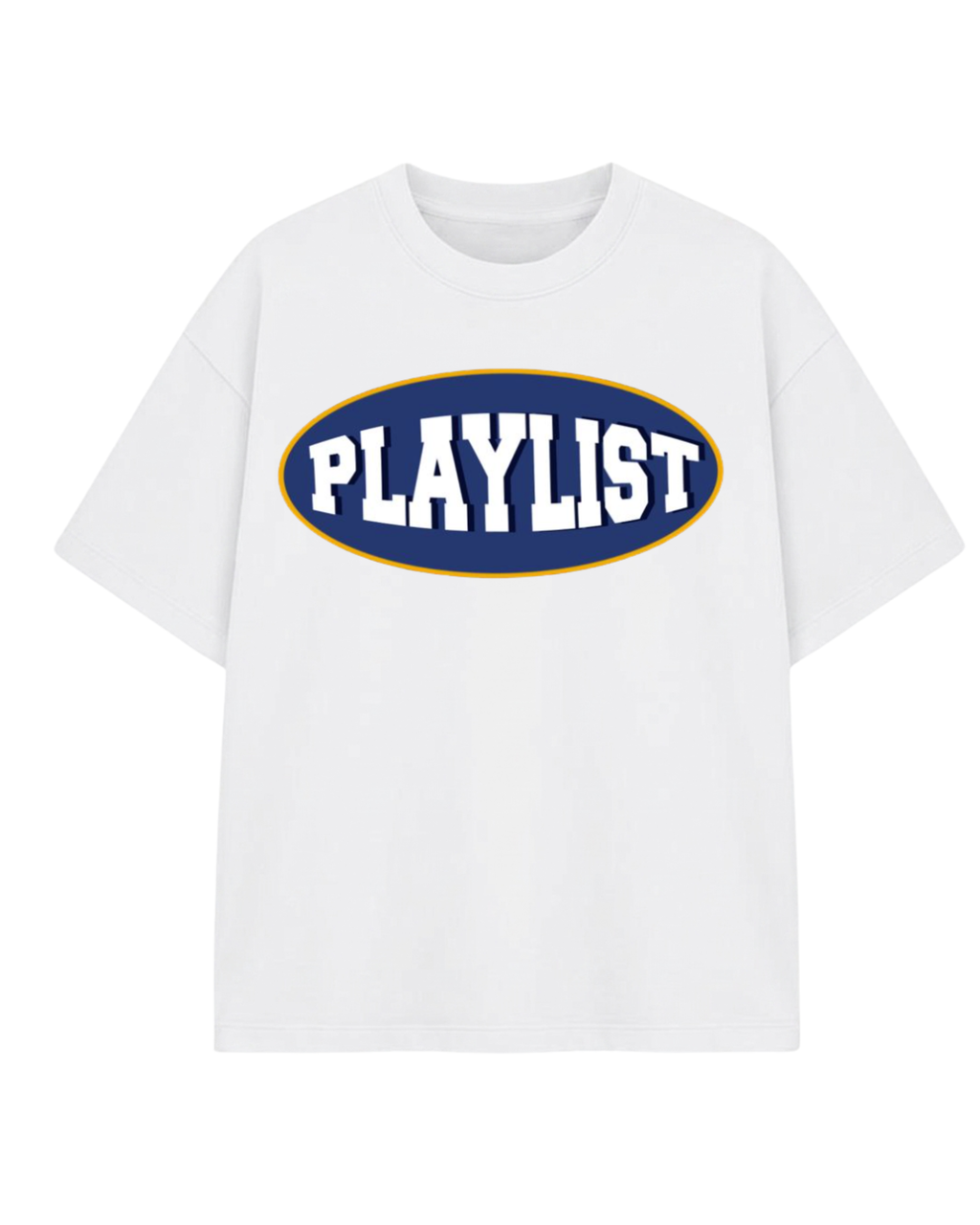 Playlist Graphic Oversized Tee